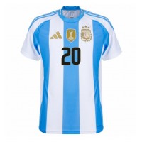 Fotbalové Dres Argentina Alexis Mac Allister #20 Domácí Copa America 2024 Krátký Rukáv